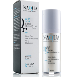 Q55-1 SERUM HYDRO-BOOST 24H + STEM CELLS ACT. HUMECTANTES VIT E HYALURONIC
